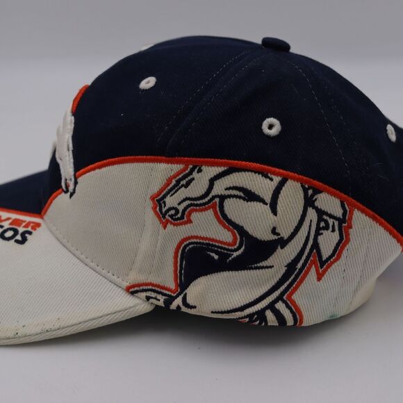 Denver Broncos Vintage Y2k Streetwear Adjustable Hat Cap Lid Thrashed. - Picture 2 of 14